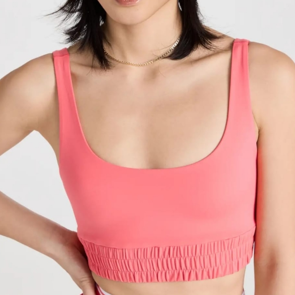 Eleven by Venus Williams - Let's Roll Sports Bra  coral XL